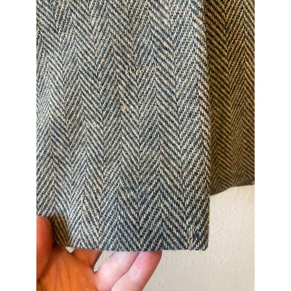 Farah Clothing Co Men's Brown Tweed Wool Elbow Patch Blazer Size 44R Academia - Picture 12 of 16